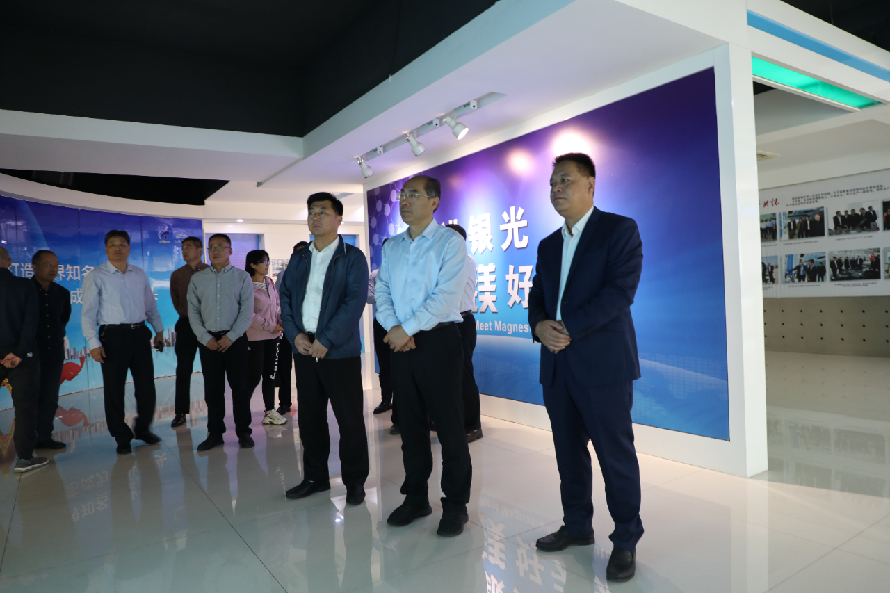 副市长毕黎明到钰源公司调研指导工作